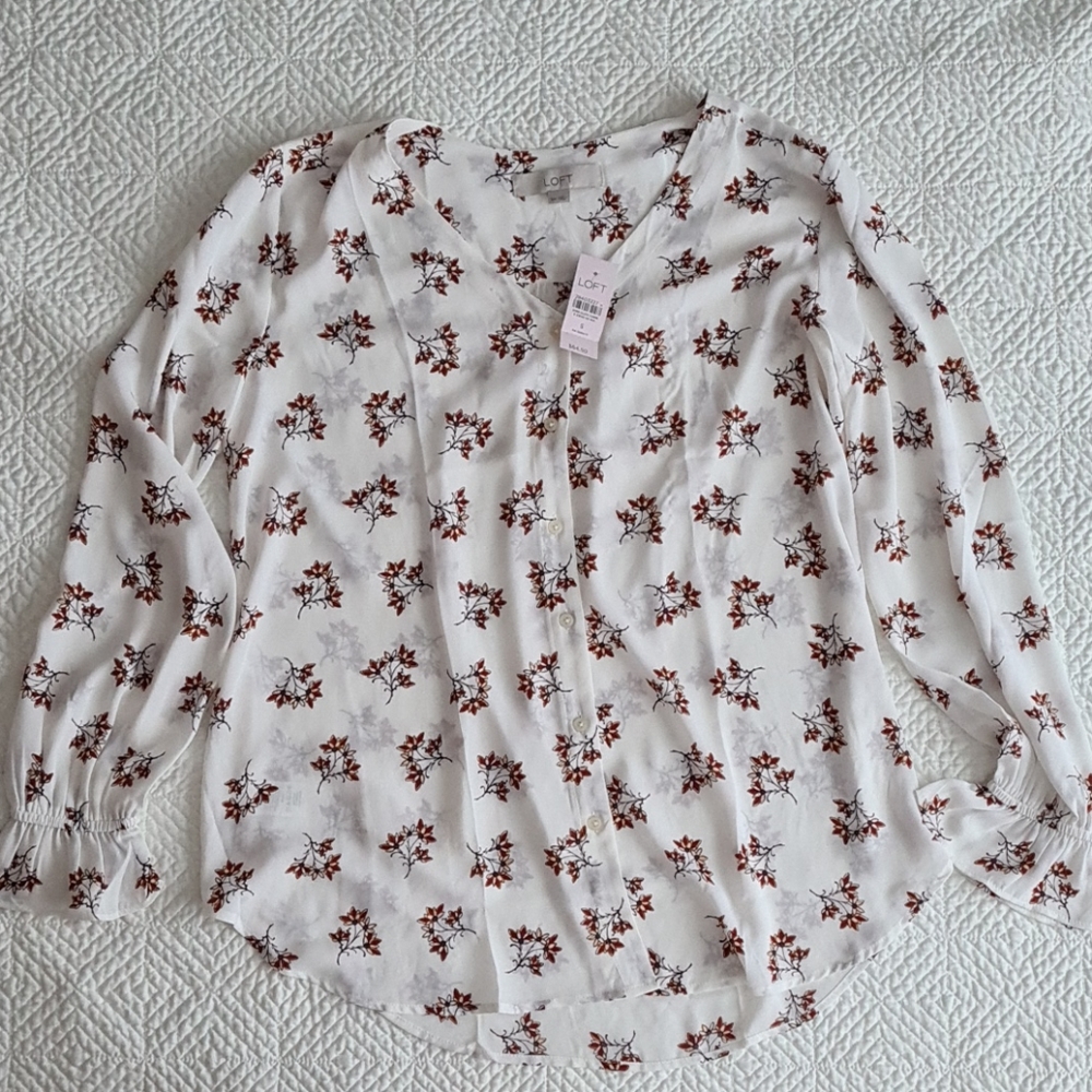 Maternity Blouse Small, Never Worn